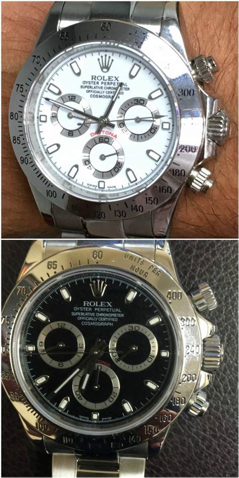 rolex daytona panda real vs fake|fake rolex daytona for sale.